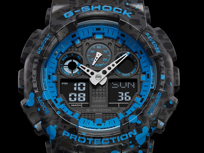 Наручные часы CASIO G-SHOCK GA-100ST-2A by STASH