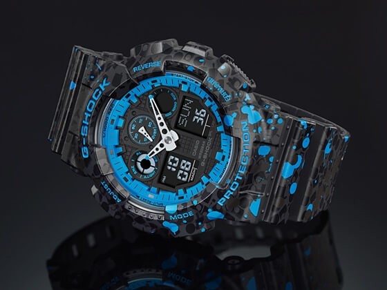 CASIO G SHOCK GA 100ST 2A by STASH SPORTCASIO.RU