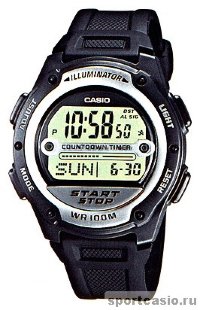 Наручные часы CASIO COLLECTION W-756-1A