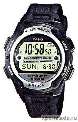Наручные часы CASIO COLLECTION W-756-1A