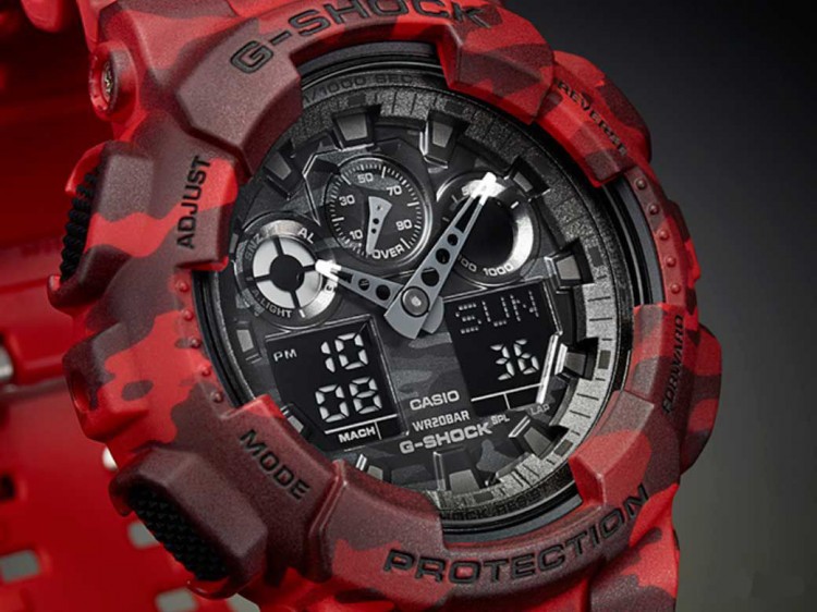 Наручные часы CASIO G-SHOCK GA-100CM-4A