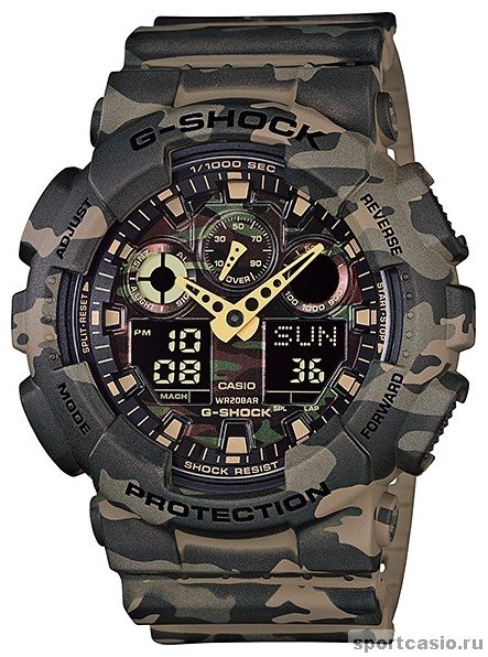 Наручные часы CASIO G-SHOCK GA-100CM-5A