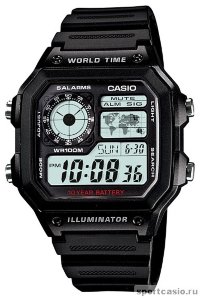 Наручные часы CASIO COLLECTION AE-1200WH-1A