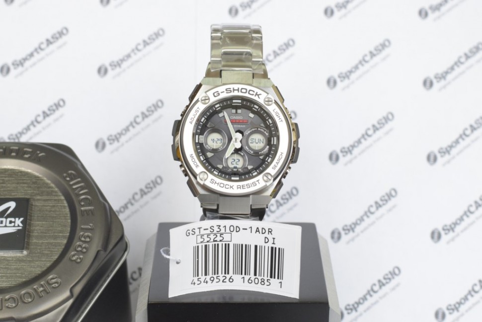 CASIO G SHOCK GST S310D 1A SPORTCASIO.RU