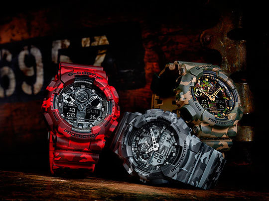 Наручные часы CASIO G-SHOCK GA-100CM-8A