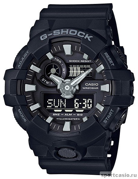 Наручные часы CASIO G-SHOCK GA-700-1B