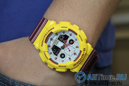 Наручные часы CASIO G-SHOCK GA-100CS-9A