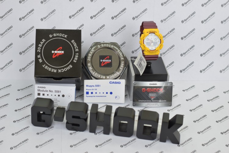 Наручные часы CASIO G-SHOCK GA-100CS-9A