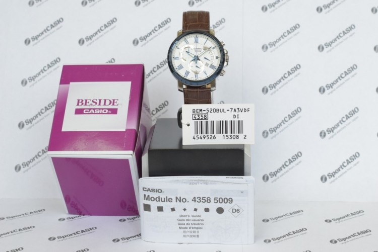 Наручные часы CASIO COLLECTION BEM-520BUL-7A3