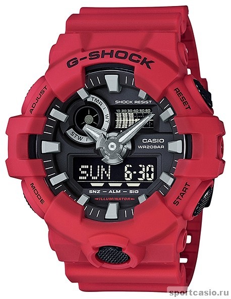 Наручные часы CASIO G-SHOCK GA-700-4A