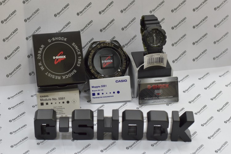 Наручные часы CASIO G-SHOCK GA-100L-1A