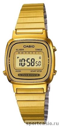 Наручные часы CASIO COLLECTION LA-670WEGA-9E / LA670WEGA-9E