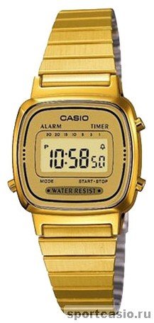 Наручные часы CASIO COLLECTION LA-670WEGA-9E / LA670WEGA-9E