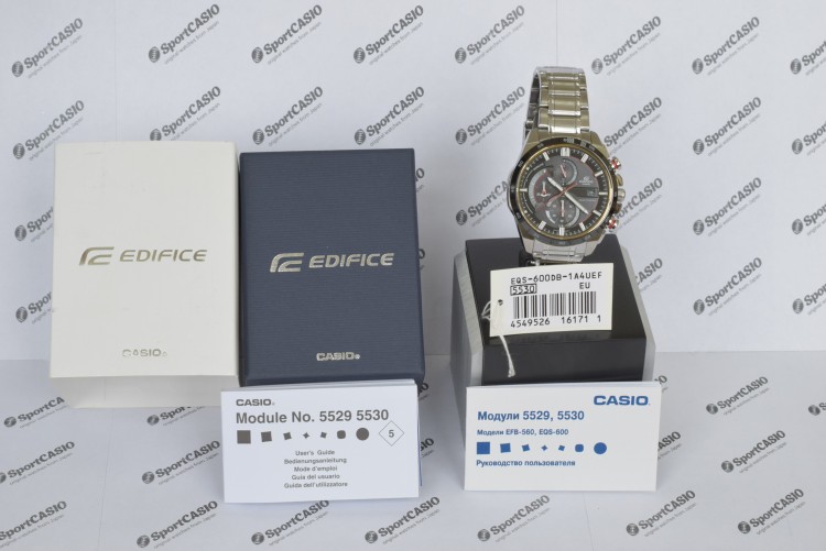 Наручные часы CASIO EDIFICE EQS-600DB-1A4