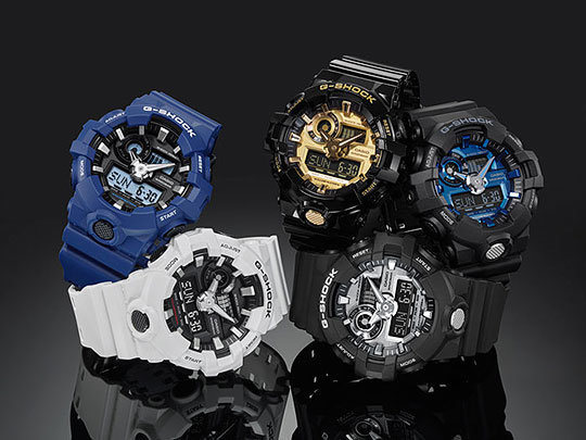 Наручные часы CASIO G-SHOCK GA-710GB-1A