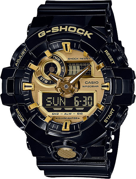 Наручные часы CASIO G-SHOCK GA-710GB-1A