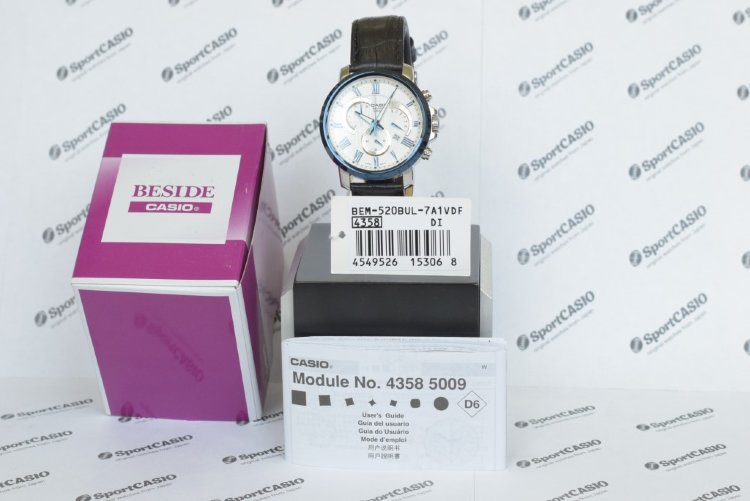Наручные часы CASIO COLLECTION BEM-520BUL-7A1