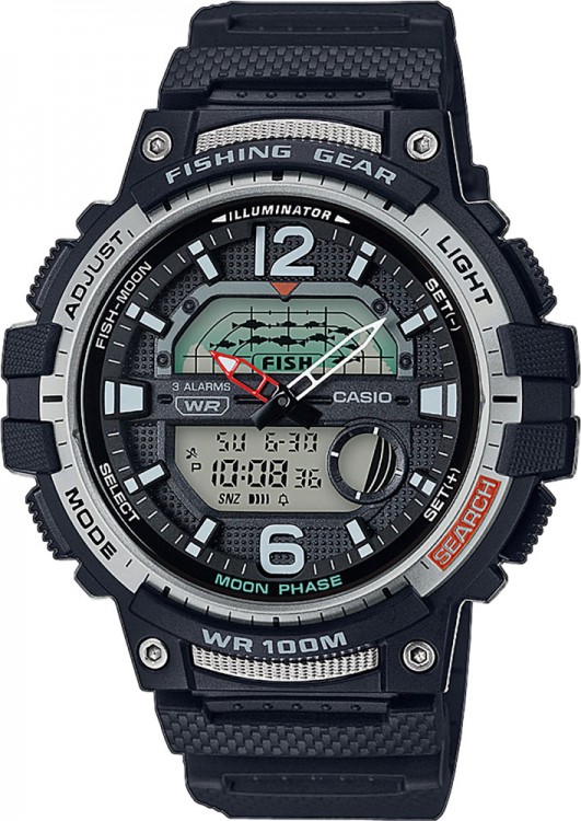 Наручные часы CASIO WSC-1250H-1A Fishing Gear