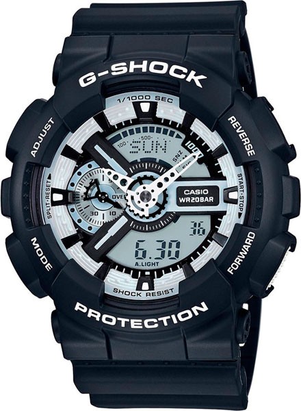 Наручные часы CASIO G-SHOCK GA-110BW-1A