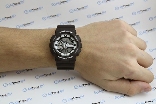 Наручные часы CASIO G-SHOCK GA-110BW-1A