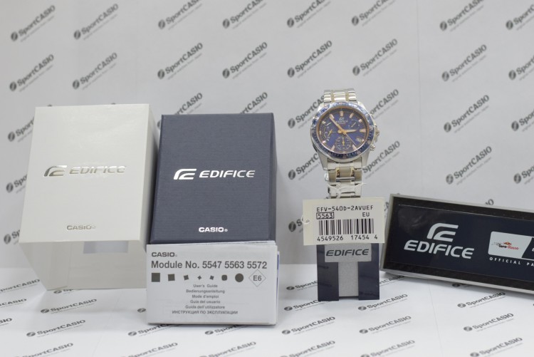 Наручные часы CASIO EDIFICE EFV-540D-2A