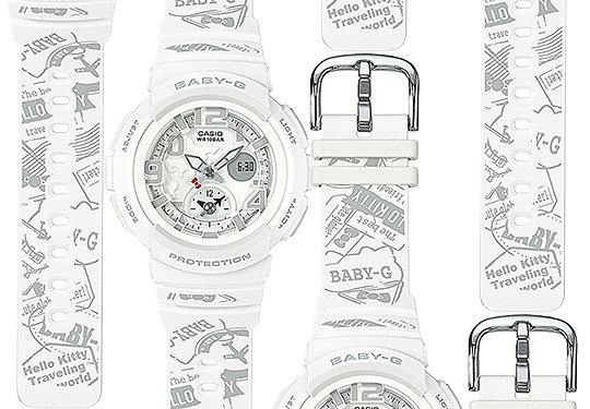 Наручные часы CASIO BABY-G BGA-190KT-7B Hello Kitty