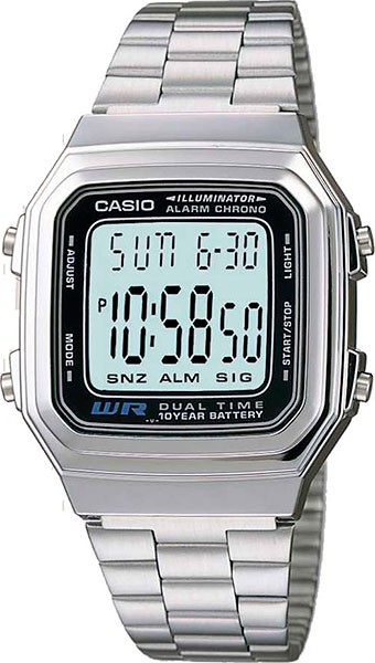 Наручные часы CASIO COLLECTION A178WA-1A
