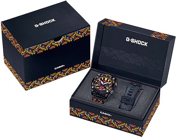 Наручные часы CASIO G-SHOCK GA-2000BT-1A (+1 дополнительный ремешок) Limited Edition