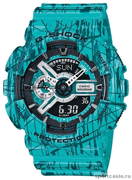 Наручные часы CASIO G-SHOCK GA-110SL-3A