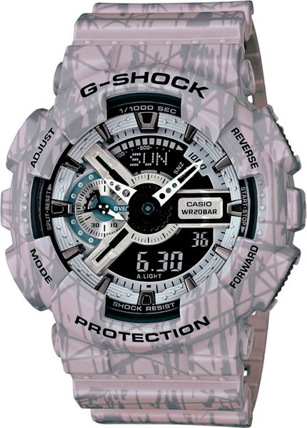CASIO G SHOCK CLASSIC GA 110SL 8A SPORTCASIO.RU