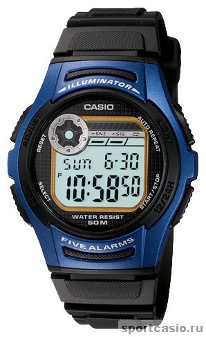 Наручные часы CASIO COLLECTION W-213-2A