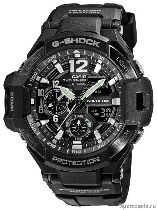 Наручные часы CASIO G-SHOCK GA-1100-1A