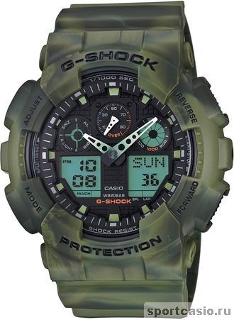 Наручные часы CASIO G-SHOCK GA-100MM-3A