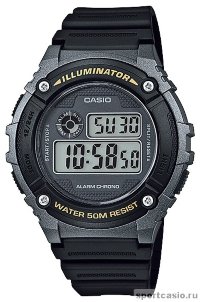 Наручные часы CASIO COLLECTION W-216H-1B