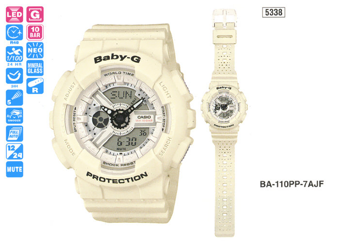 Наручные часы CASIO BABY-G BA-110PP-7A