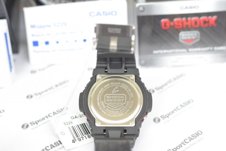 Наручные часы CASIO G-SHOCK GA-200-1A