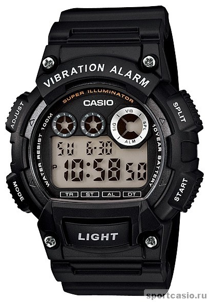 Наручные часы CASIO COLLECTION W-735H-1A