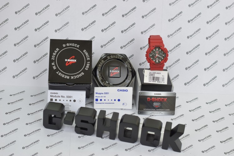 Наручные часы CASIO G-SHOCK GA-100B-4A