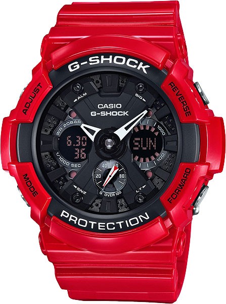 Наручные часы CASIO G-SHOCK GA-201RD-4A