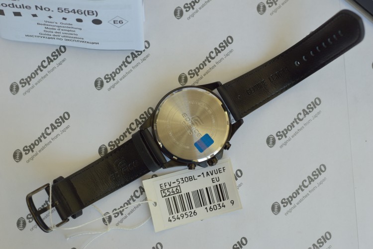 Наручные часы CASIO EDIFICE EFV-530BL-1A