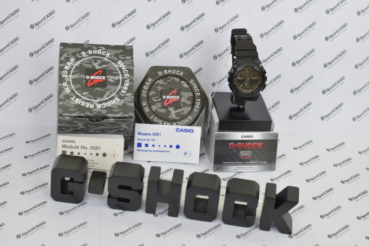 Наручные часы CASIO G-SHOCK GA-100CF-1A